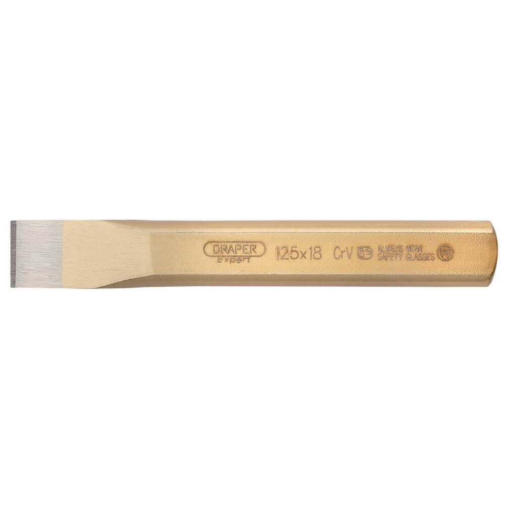 Draper Expert 51596 Flat Cold Chisel 18 X 125Mm each