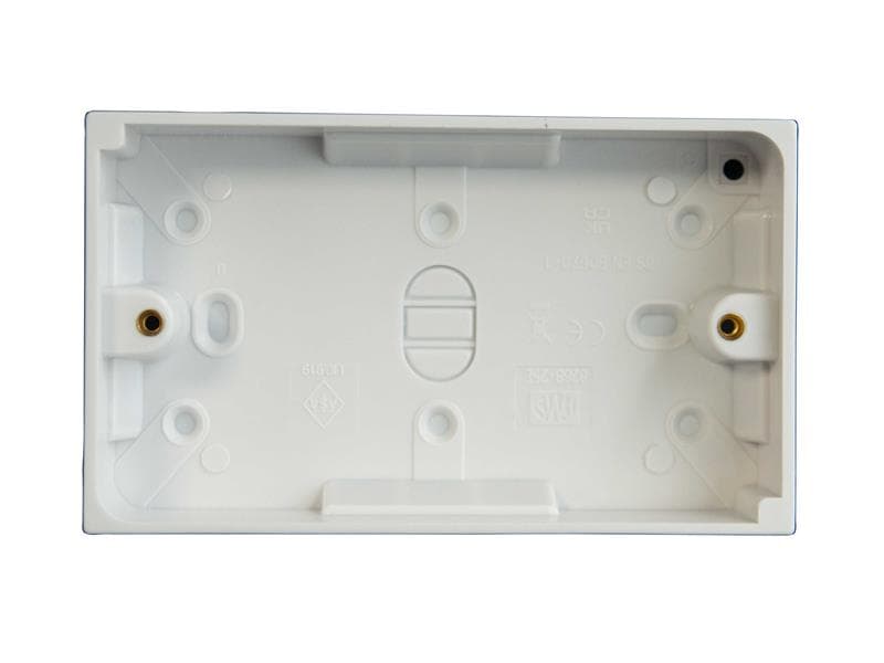 Dencon 8908NB Pattress Box 2-Gang 25Mm