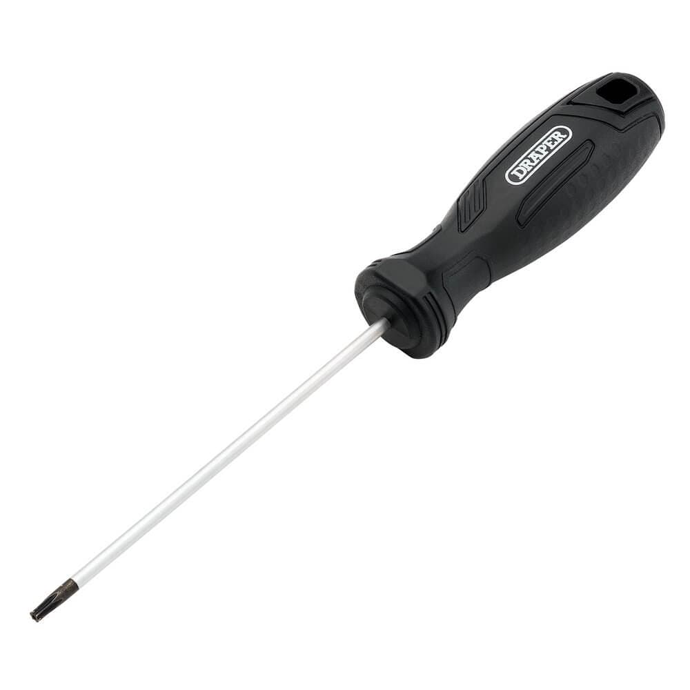 Draper Tx-Star® Tamperproof Hard Grip Screwdriver T10H X 100Mm Pk 1 13569