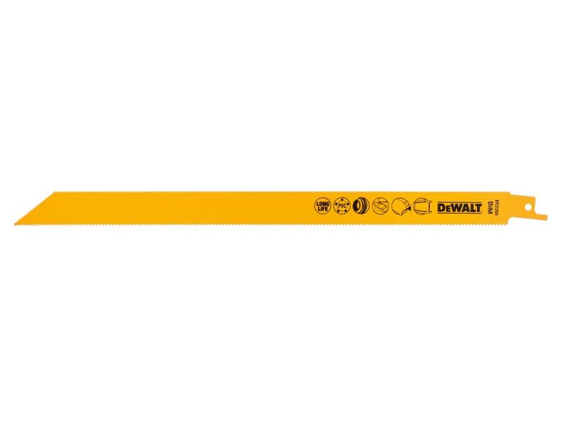 Dewalt DT2355-QZ Bi-Metal Reciprocating Blade For Universal Use 305Mm (Pack 5)