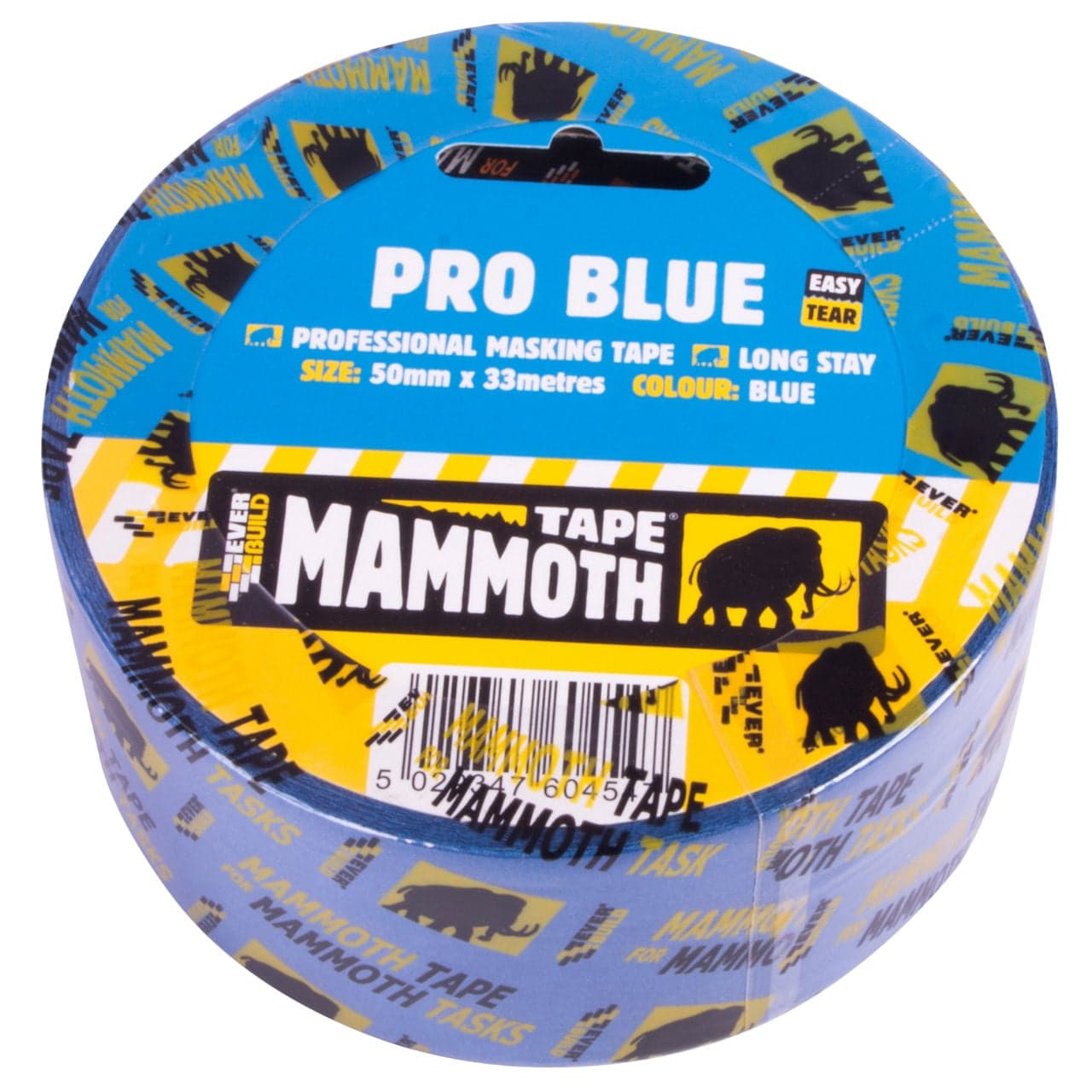 Everbuild Mammoth Pro Blue Masking Tape 33 M