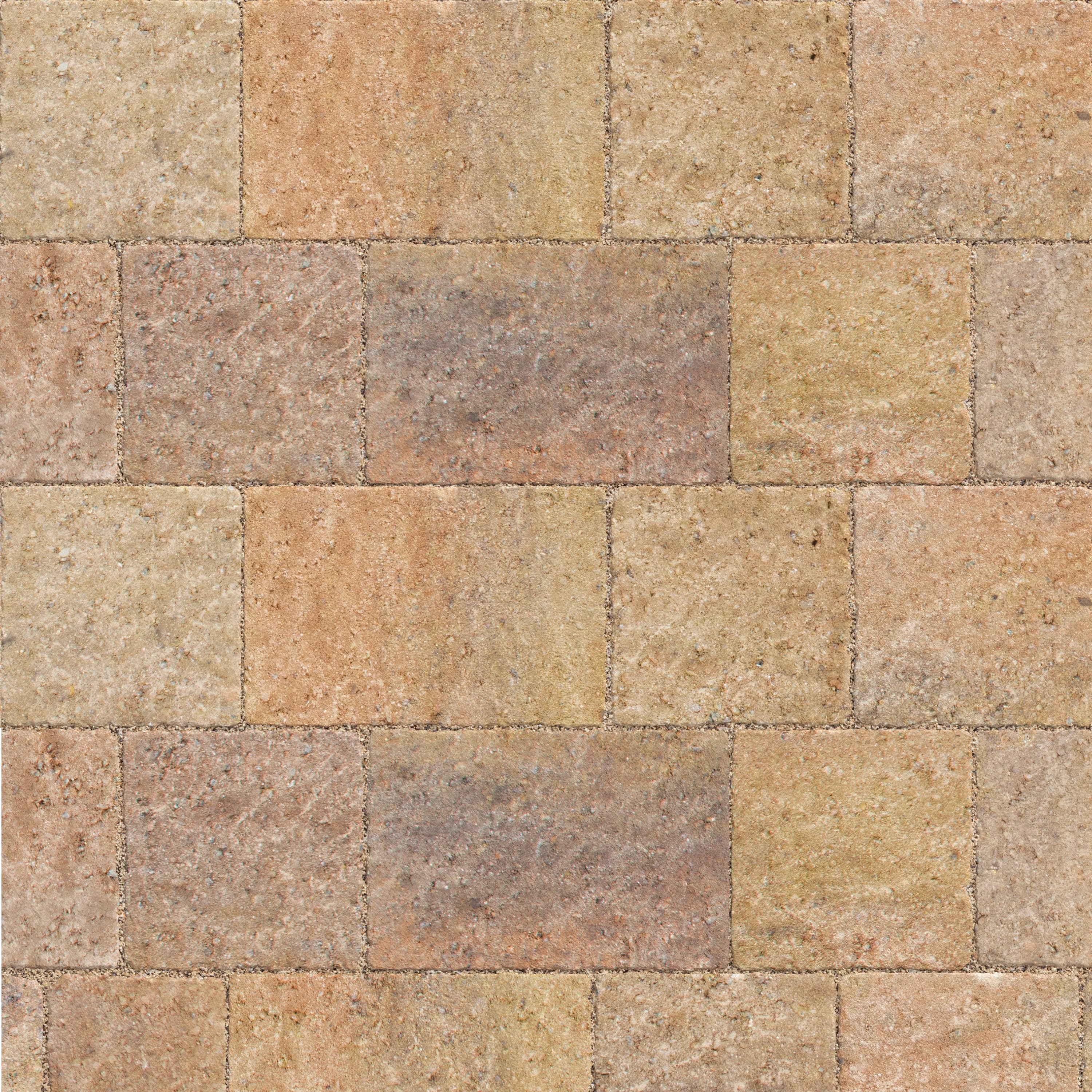 Marshalls Harvest Drivesett Tegula Original Concrete Block Paving - Pack of 284, 240x160x50mm