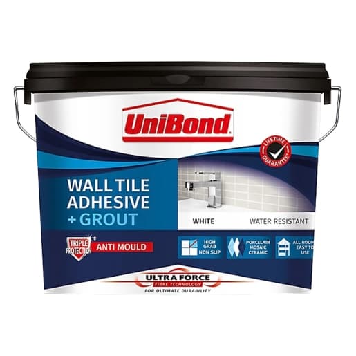 UniBond 12.8kg Ultraforce Wall Adhesive & Grout - White