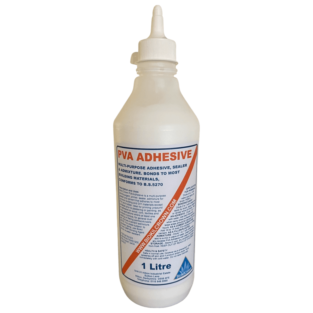 PVA Adhesive - 1/5/25kg - Biokil Crown