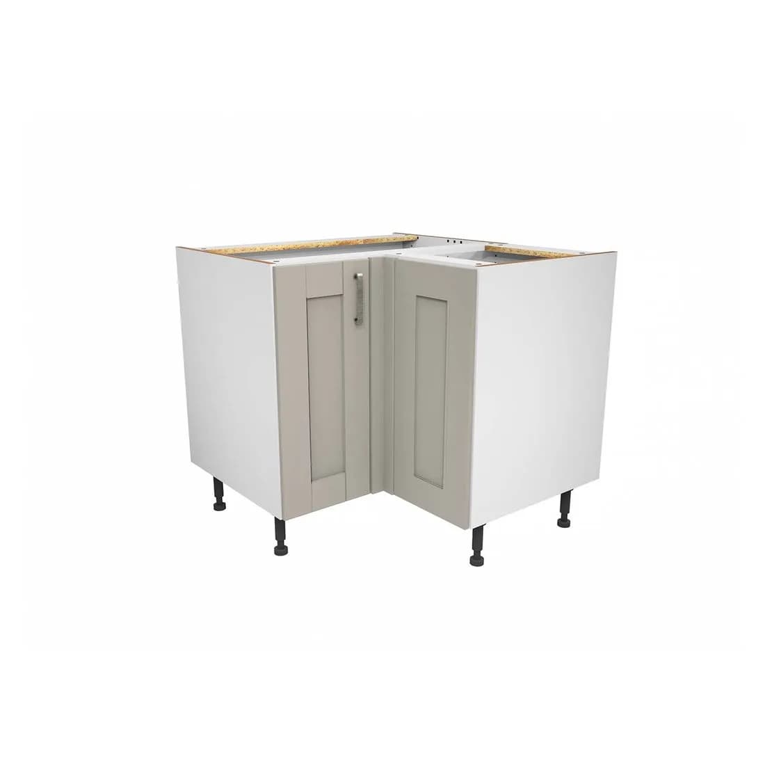 Verona Pebble 935Mm Corner Base Unit L Shape - Pk2 Of 2
