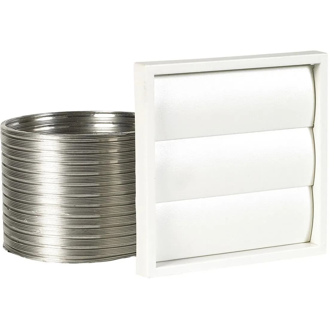 Manrose Wall Vent Kit For 100Mm Fans 100Mm