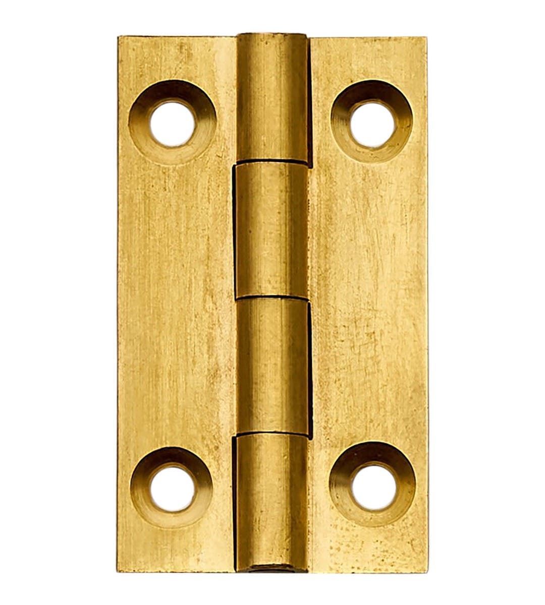 Solid Drawn Brass Butt Hinge - 38x22mm - Self Colour - Pair - Hardware Solutions