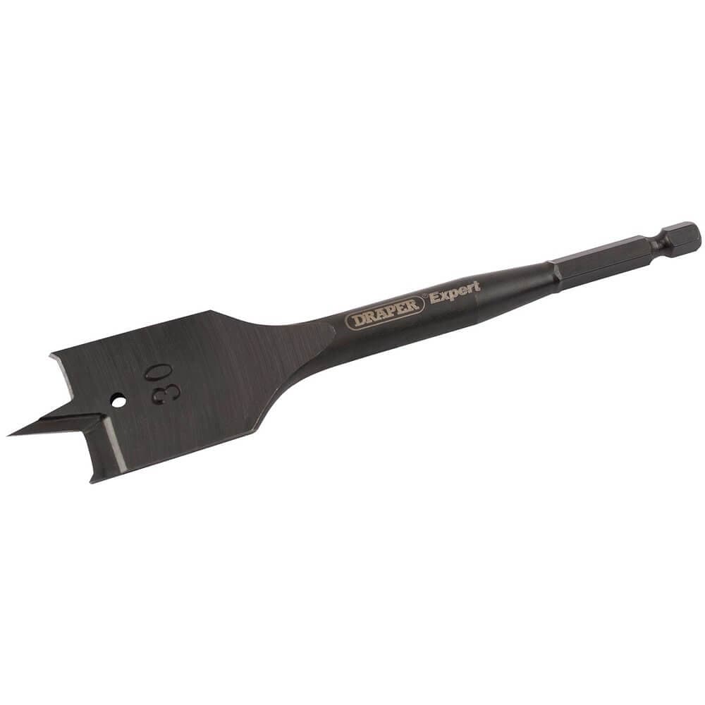 Draper Expert 54557 Flat Wood Bit 30Mm each