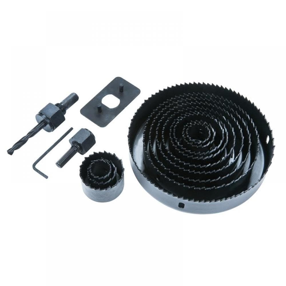 Bluespot Tools 20509 Multi Holesaw Set 16 Piece 19-127Mm