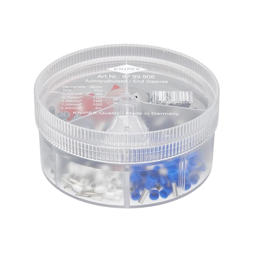 Knipex 97 99 906 Bootlace Ferrule Kit 400 Piece