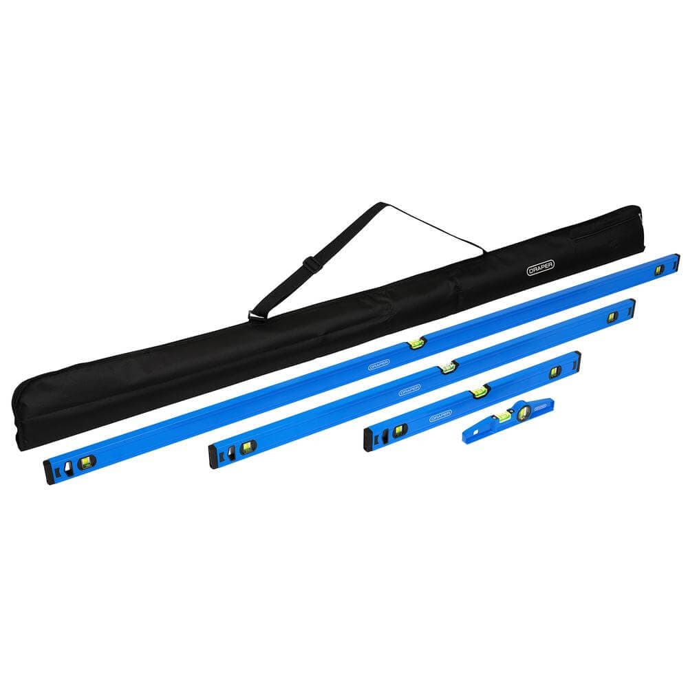 Draper Box And Torpedo Spirit Level Set (4 Piece) Pk 1 29068