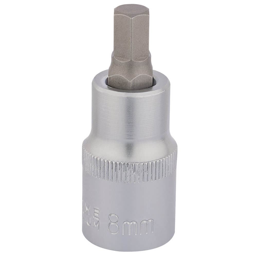 Draper Expert 16302 Hexagonal Socket Bits 1/2in Sq. Dr. 8Mm each