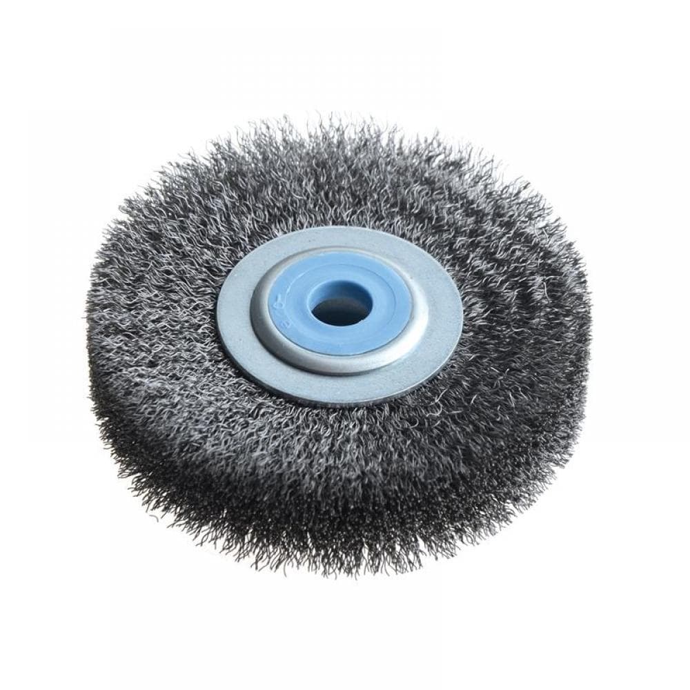 Lessmann 312.142 Wheel Brush D80Mm X W18-20 X 10 Bore Steel Wire 0.20