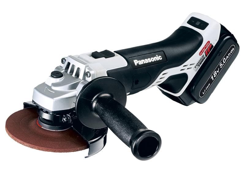Panasonic EY46A2LJ2G31 Ey46A2Lj2G 125Mm Grinder 18V 2 X 5.0Ah Li-Ion
