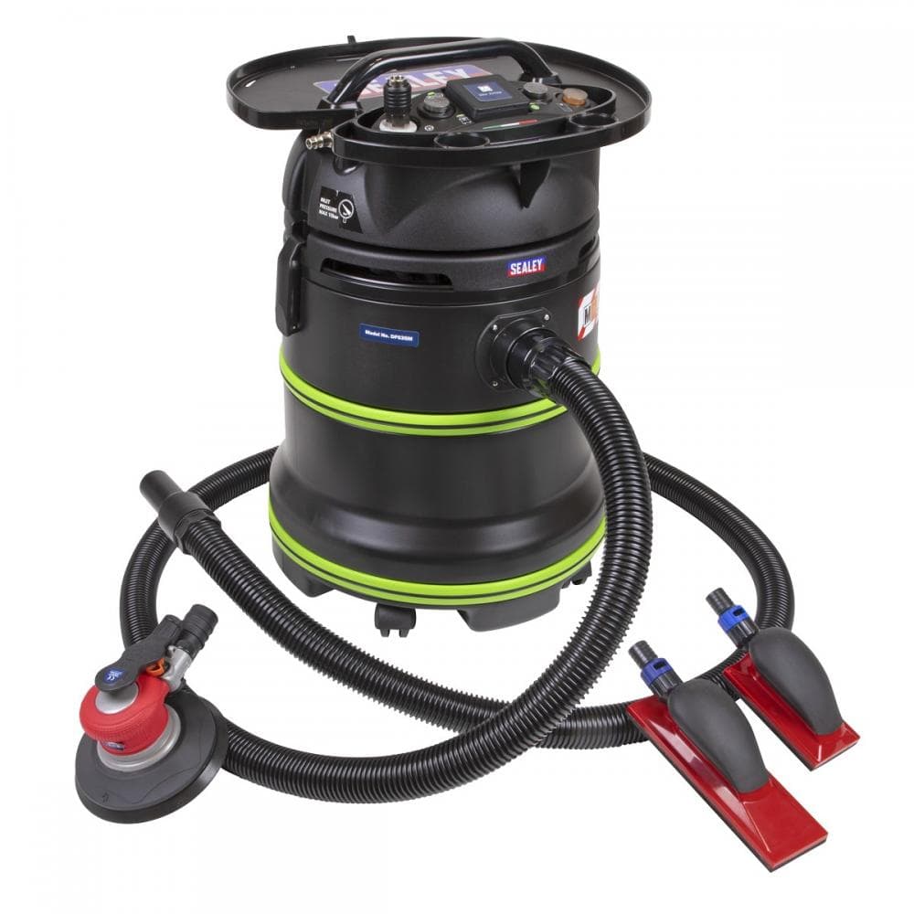 Sealey DFSK01 M Class Dust Free Sanding Kit With Air Palm Sander