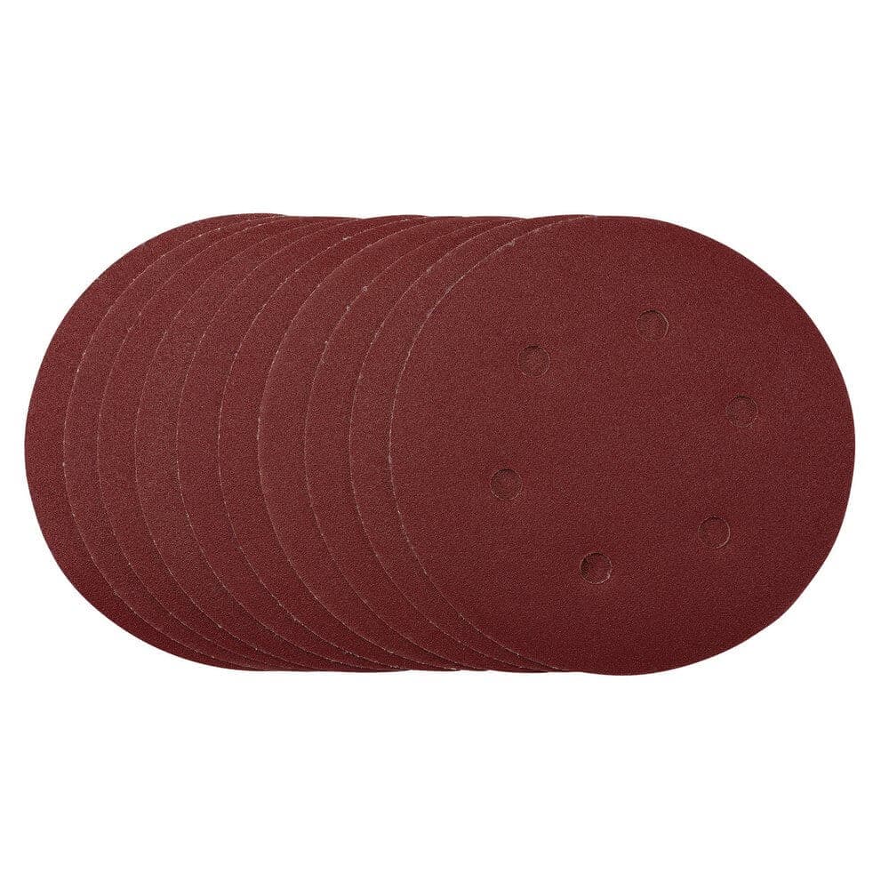 Draper 54948 Sanding Discs 150Mm Hook & Loop 120 Grit (Pack Of 10) each 10