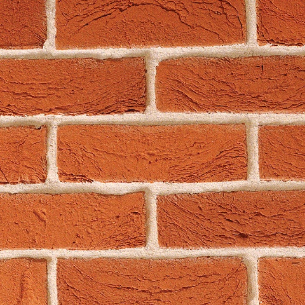 Traditional Brick & Stone Fine Handmade Textured Orange Facing Brick 65mm | Pack of 625