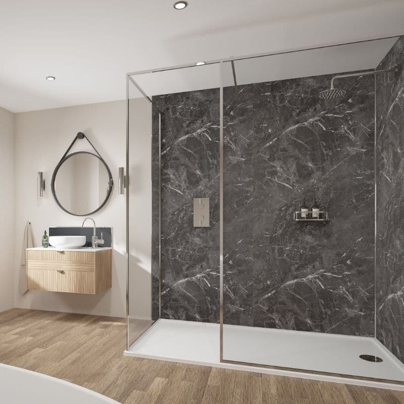 Laminate Wall Panel Tongue & Groove - 880mm x 2420mm x 11mm Marbre Palazio