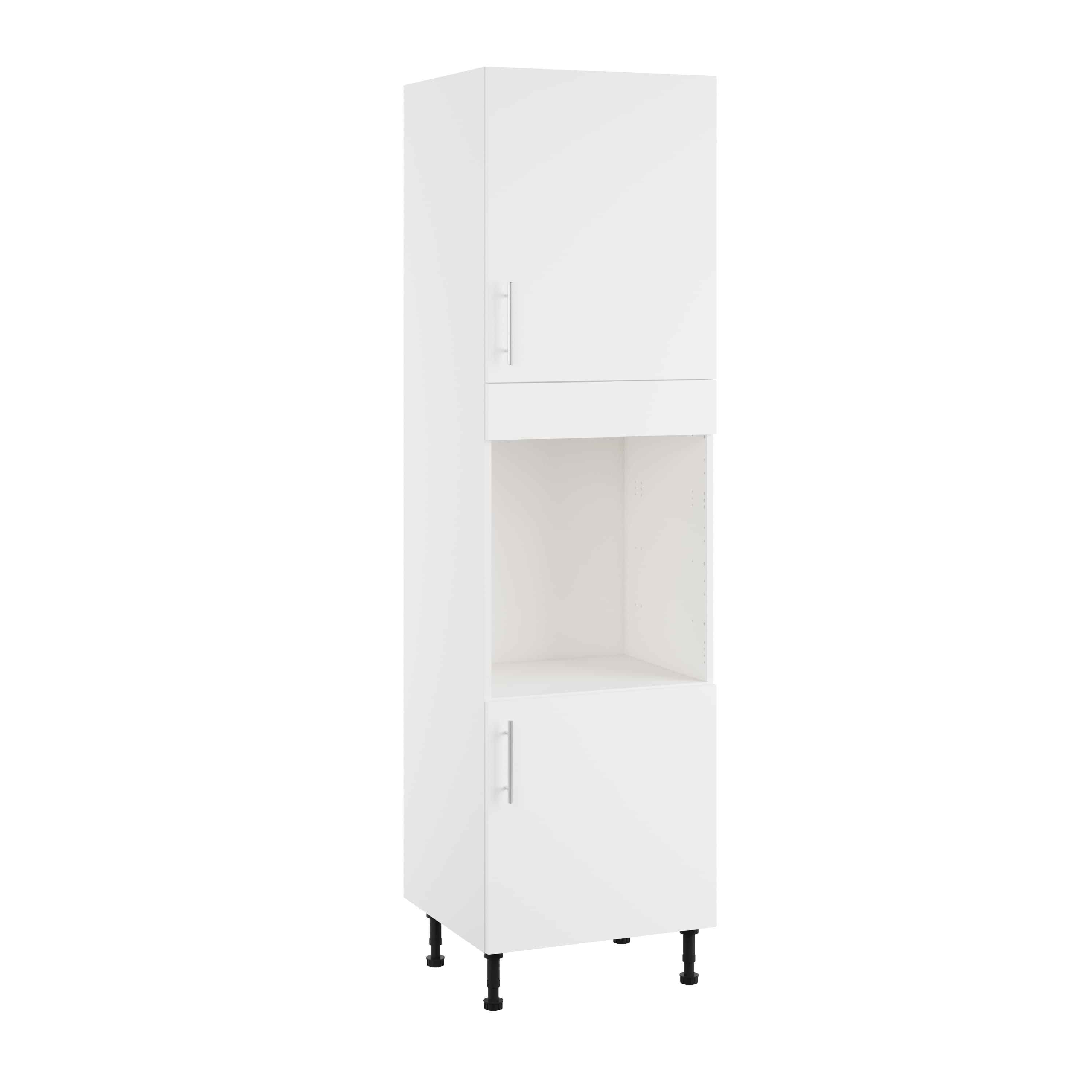 Essence White MFC Single Oven Tower Type A, 600mm