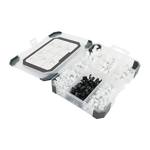 Mixed Tray Cable Clips – 290 Piece