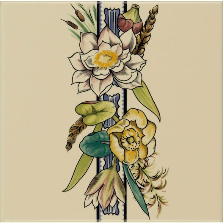 Original Style Artworks Birds and Butterfly Border