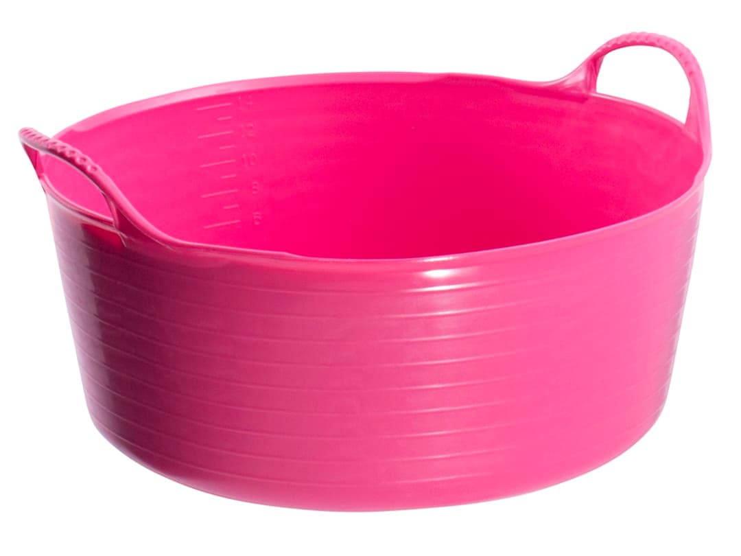 Red Gorilla Tub Trug Shallow Pink 15L SP15PK SP15PK
