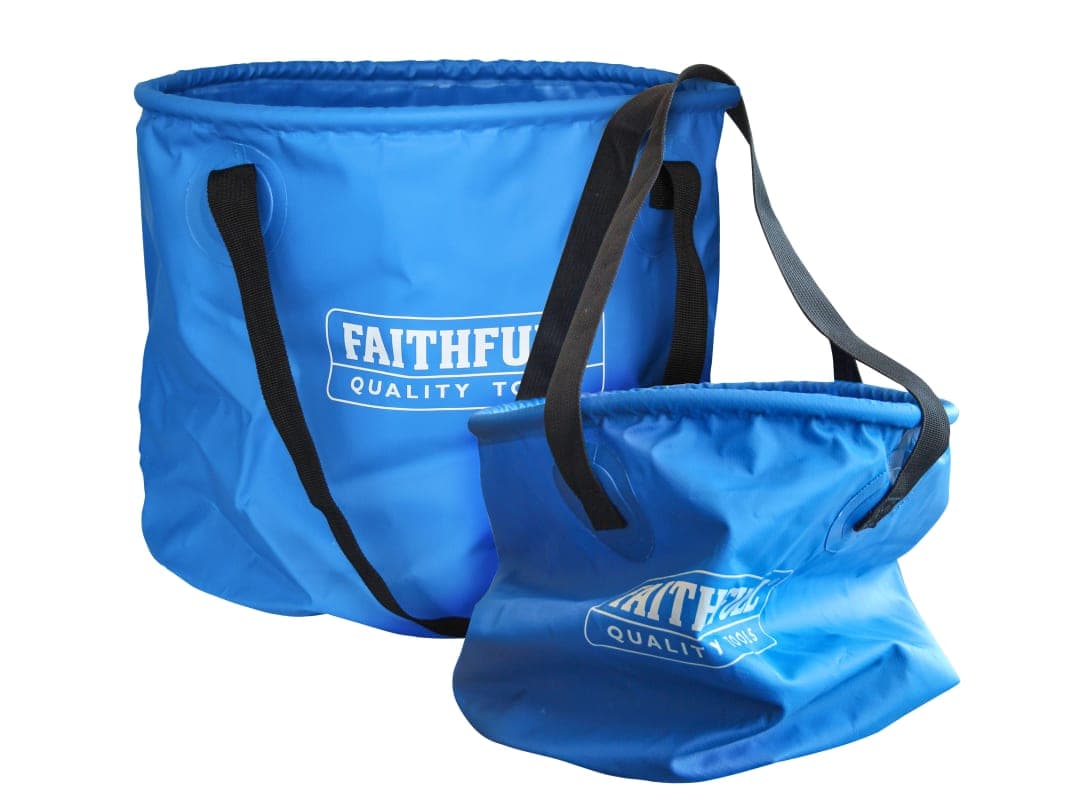 Faithfull Collapsible Bucket Twin Pack FAI1220LBUC