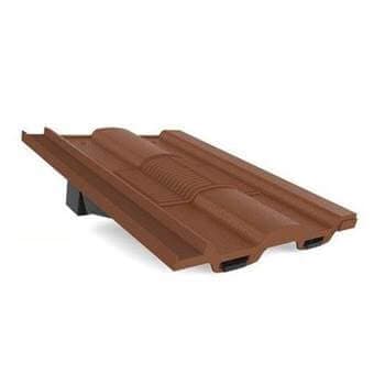 Tile Vent Castellated - Dark Brown