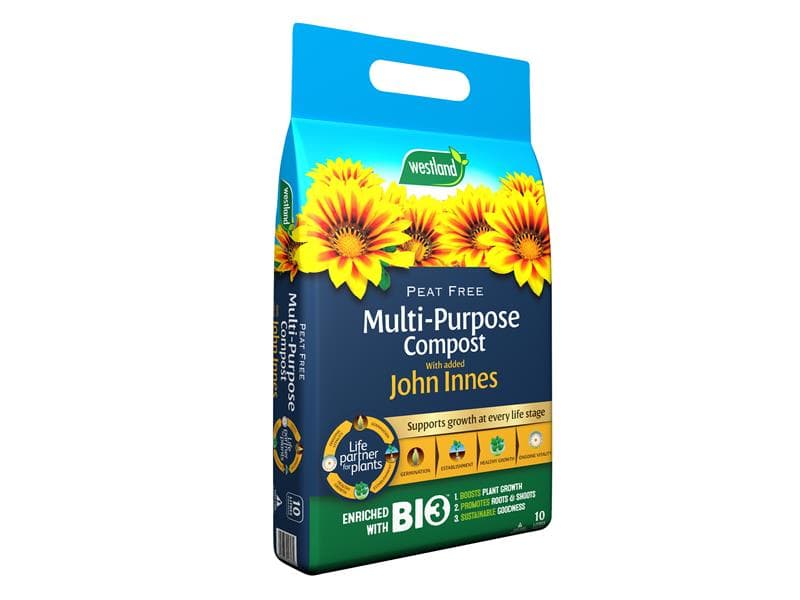Westland Peat Free Multi-Purpose Compost With John Innes 10 Litre 10100187