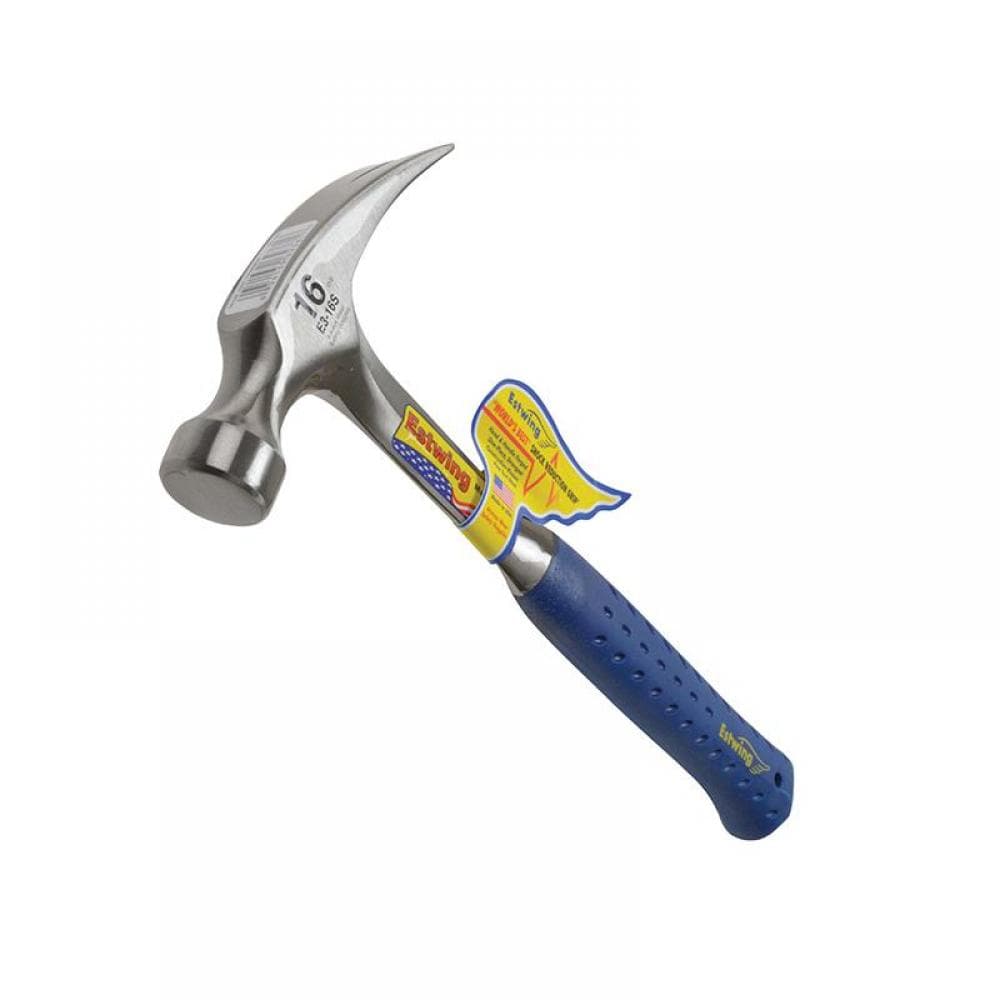 Estwing E3/16S E3/16S Straight Claw Hammer - Vinyl Grip 450G (16Oz)