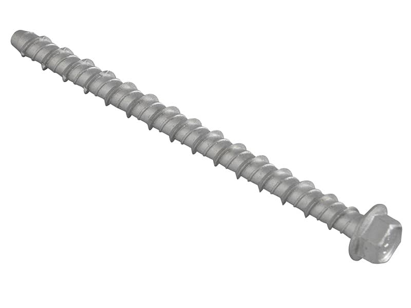 Forgefix LGB6100 Lightning Bolt Hex/Flange Head M6 X 100Mm Box 100