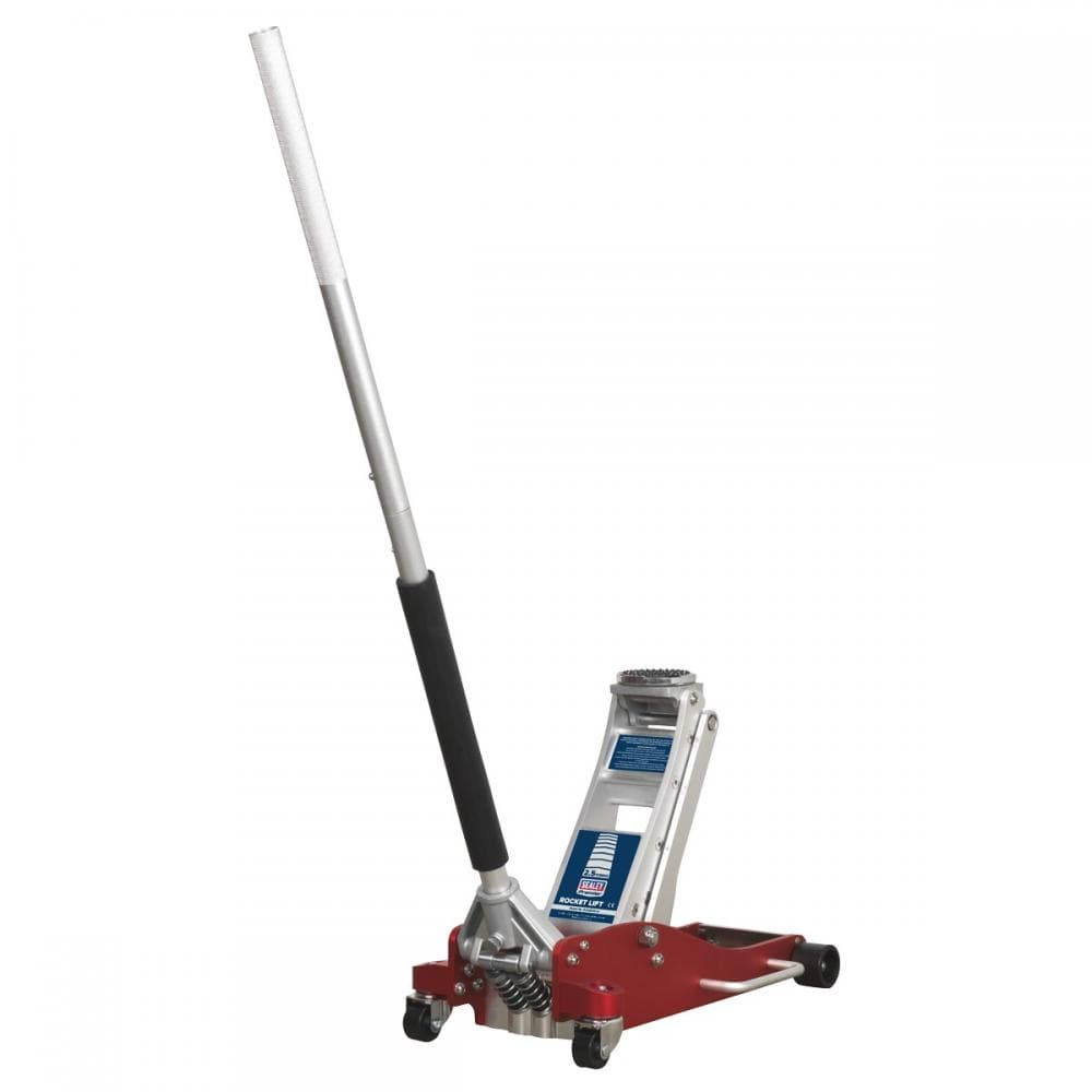 Sealey RJA2500 Trolley Jack 2.5 Tonne Low Profile Aluminium Rocket Lift