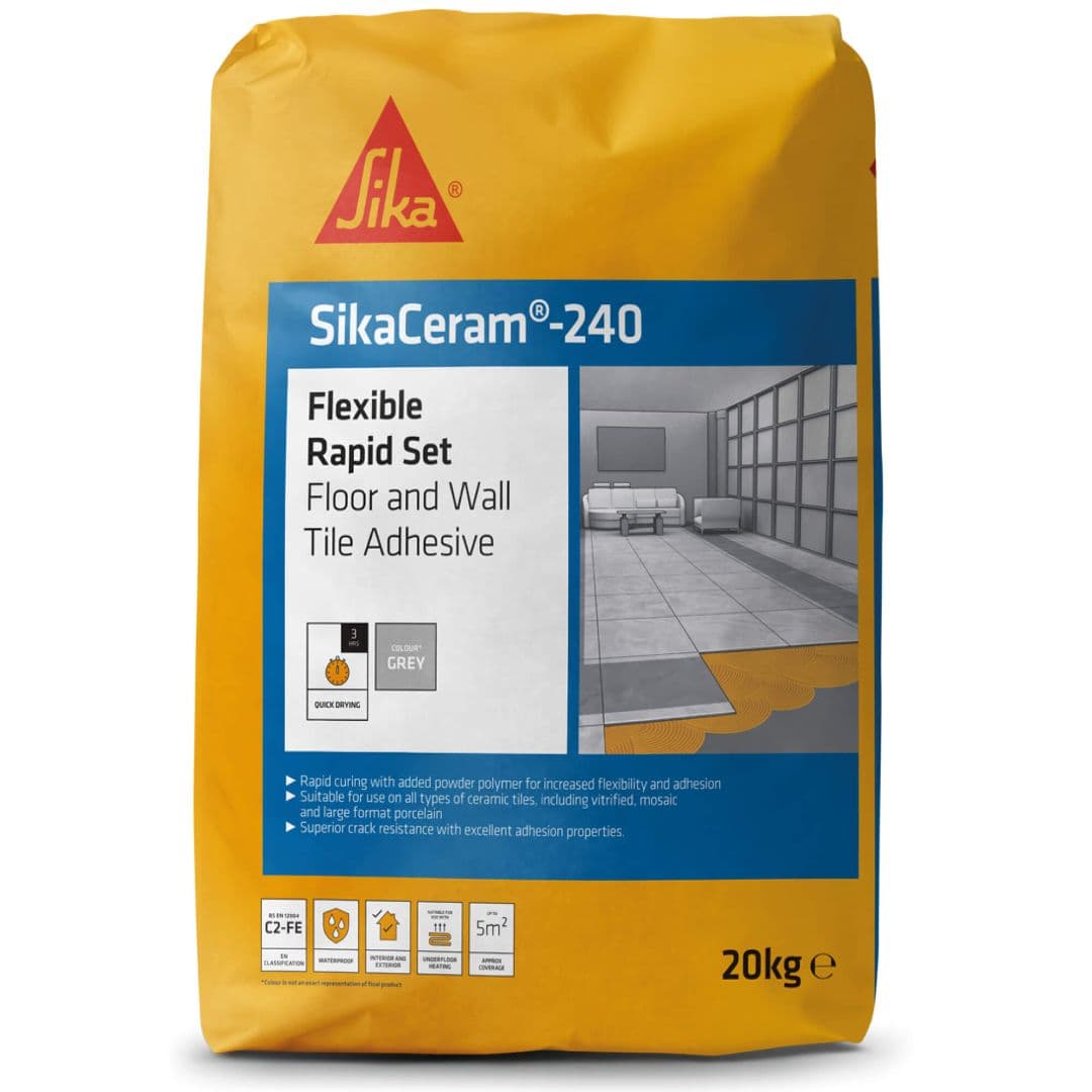 Sika ceram 240 Flex Rapid Grey 20Kg 20Kg