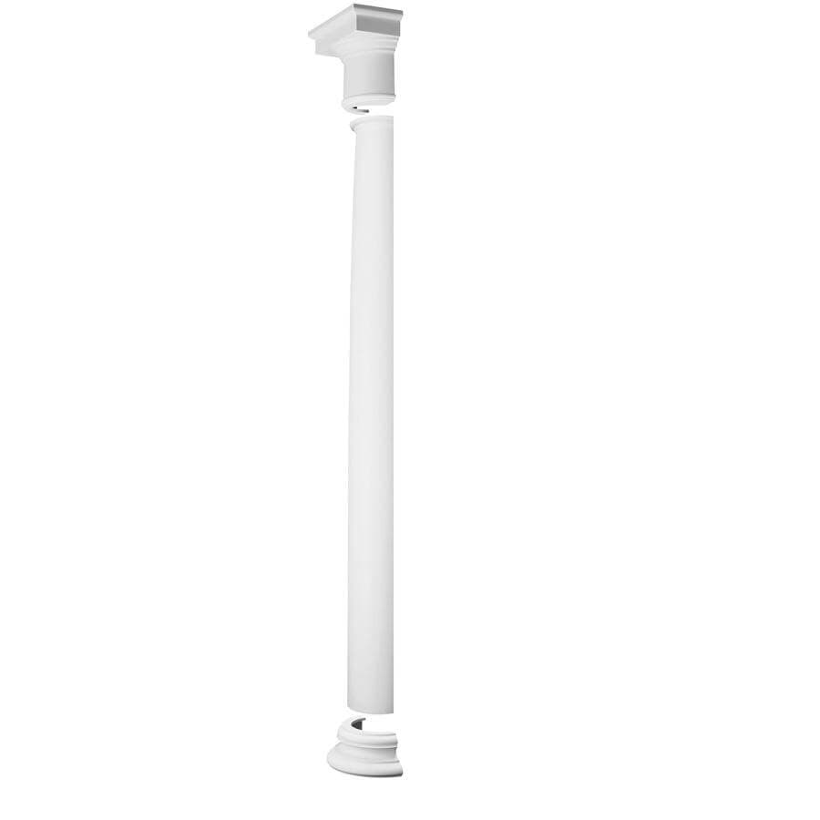 Half Column Doric - White