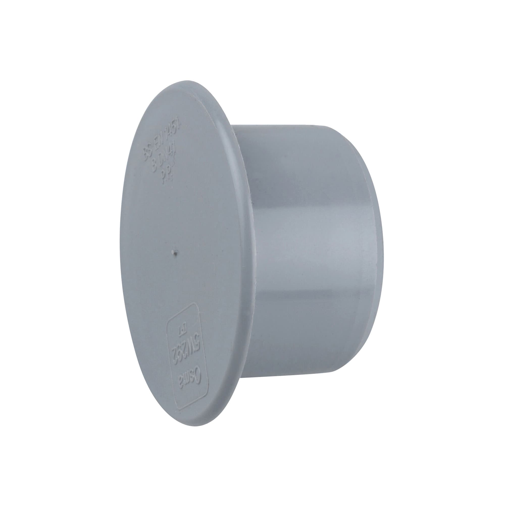 Osma Push-Fit Waste 4W292G 32mm Access Plug Grey