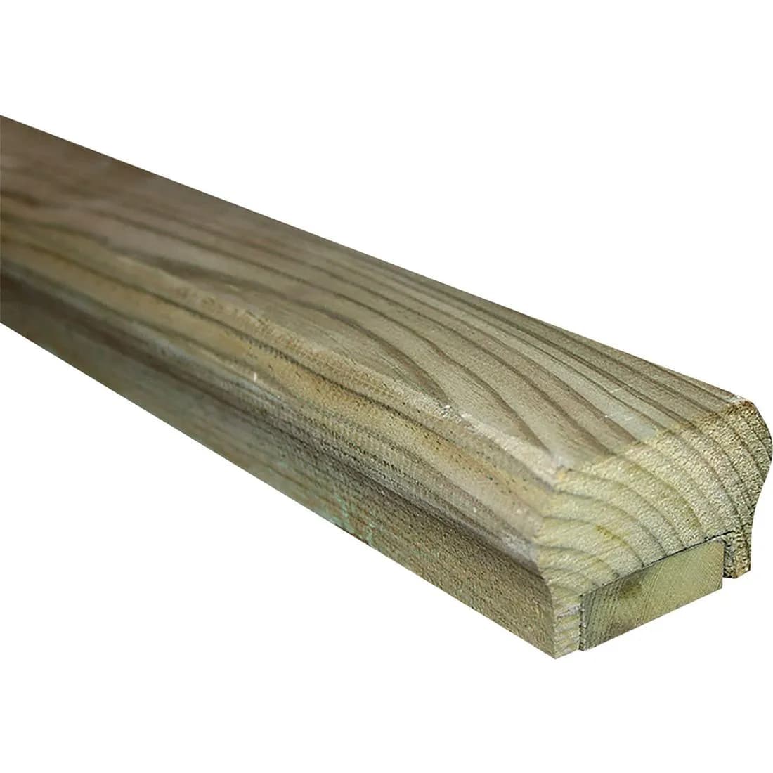Decking Universal Rail Inc Fillet 2.4M Pefc