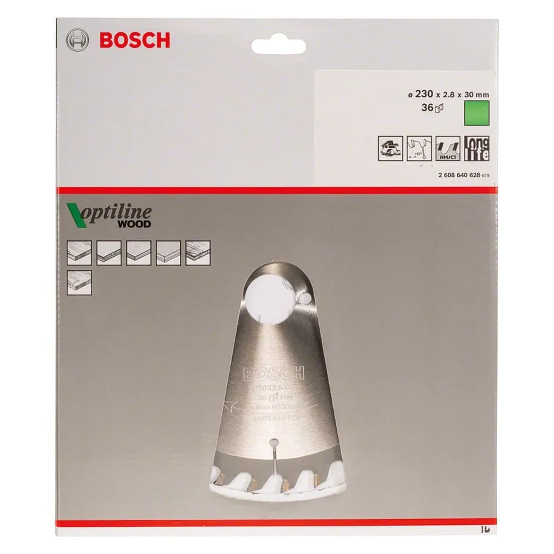Circ Saw Blade 230 X 30 36T Bosch