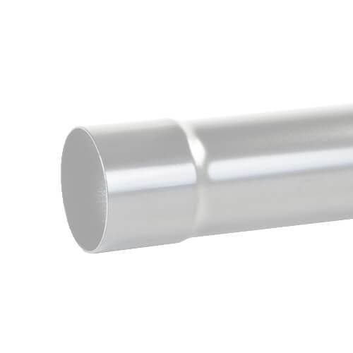 Aluminium Round Swaged Downpipe - 63mm x 1.5mtr PPC Finish