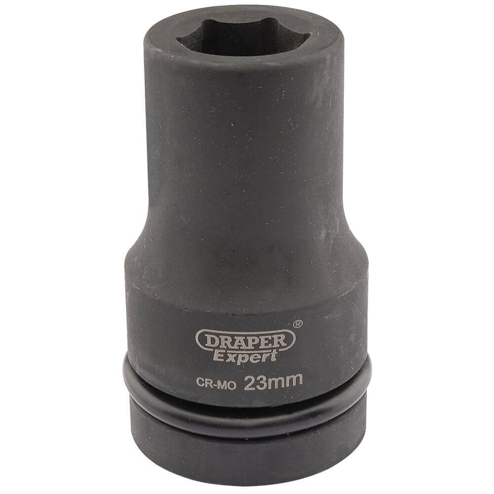 Draper Expert 05138 Expert Hi-Torq® 6 Point Deep Impact Socket 1in Sq. Dr. 23Mm each