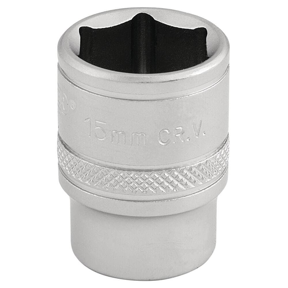 Draper Expert 16541 6 Point Metric Socket 3/8in Sq. Dr. 15Mm each