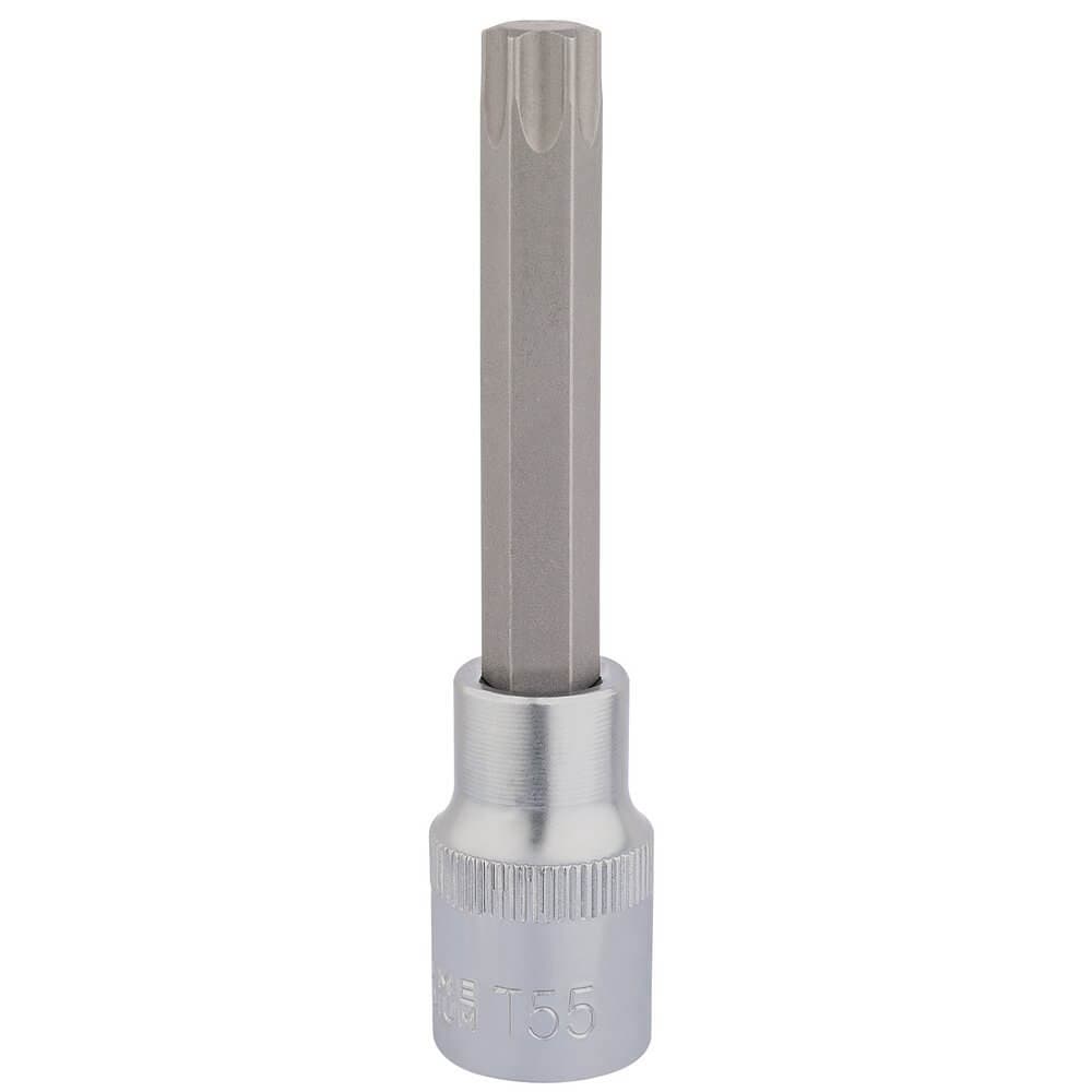 Draper Expert 16320 Draper Tx-Star® Socket Bit 1/2in Sq. Dr. T55 X 100Mm each