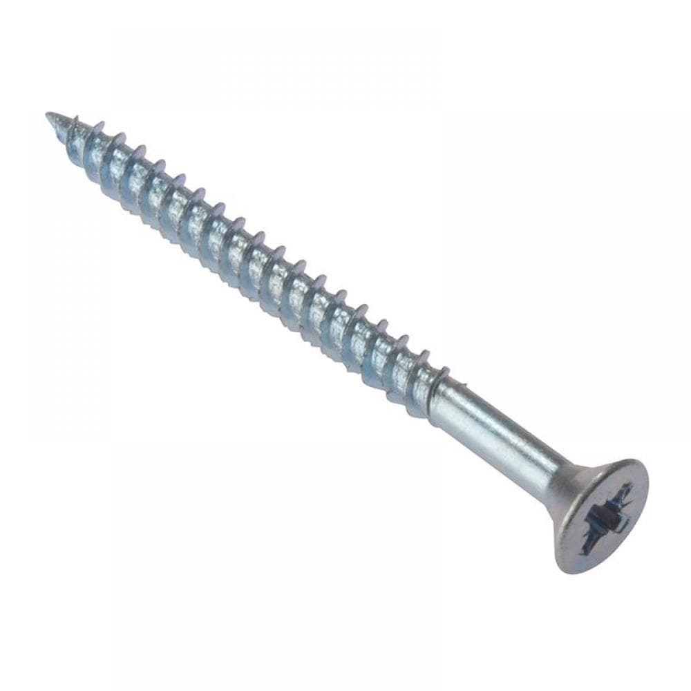 Forgefix CSK2128ZP General Purpose Pozi Compatible Screw Csk Tt Zp 2.1/2In X 8 Box 200
