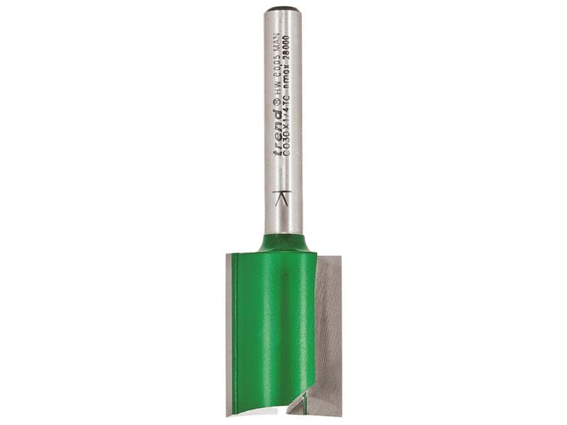 Trend C030X1/4TC C030 X 1/4 Tct Two Flute Cutter 19.1 X 25.4Mm