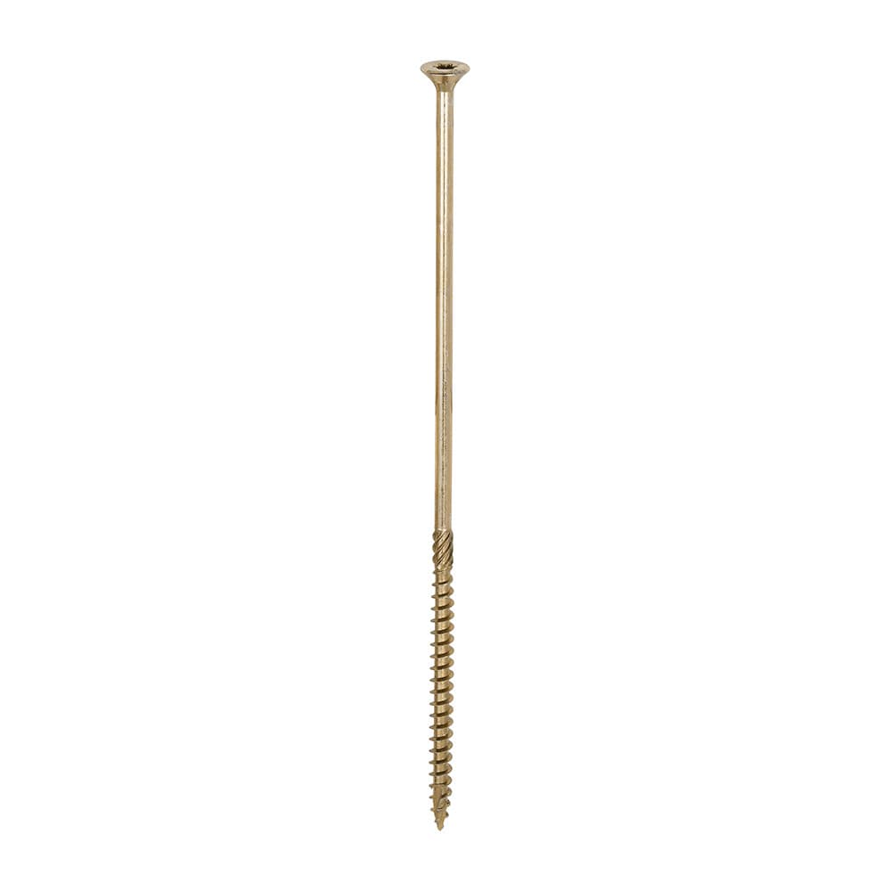 Timco 60200C2C C2 Clamp-Fix Multi-Purpose Premium Screws - Tx - Double Countersunk - Yellow 6.0 X 200 Box 100