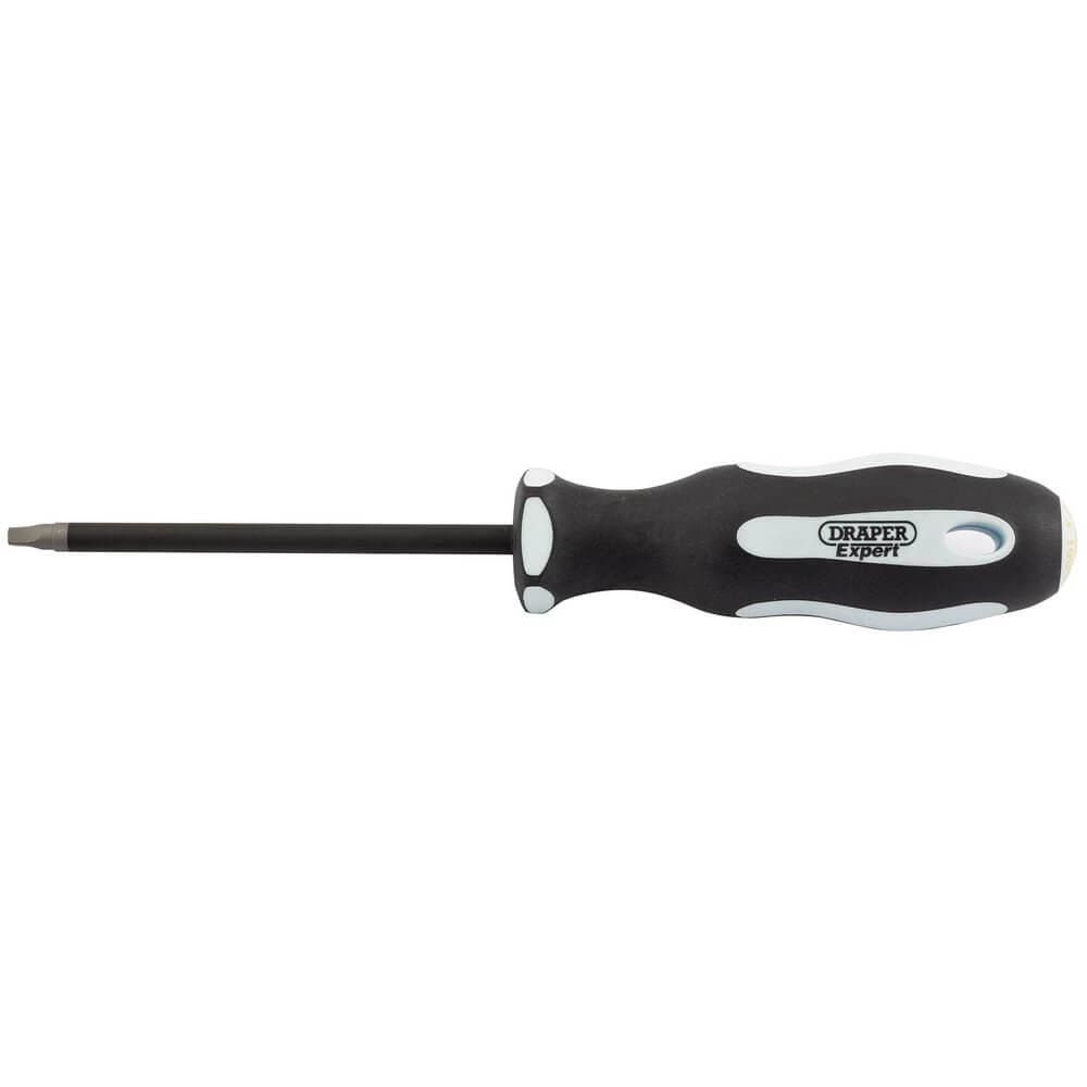 Draper Expert 35159 Square Recess Soft Grip Security Screwdriver S3 X 100Mm each