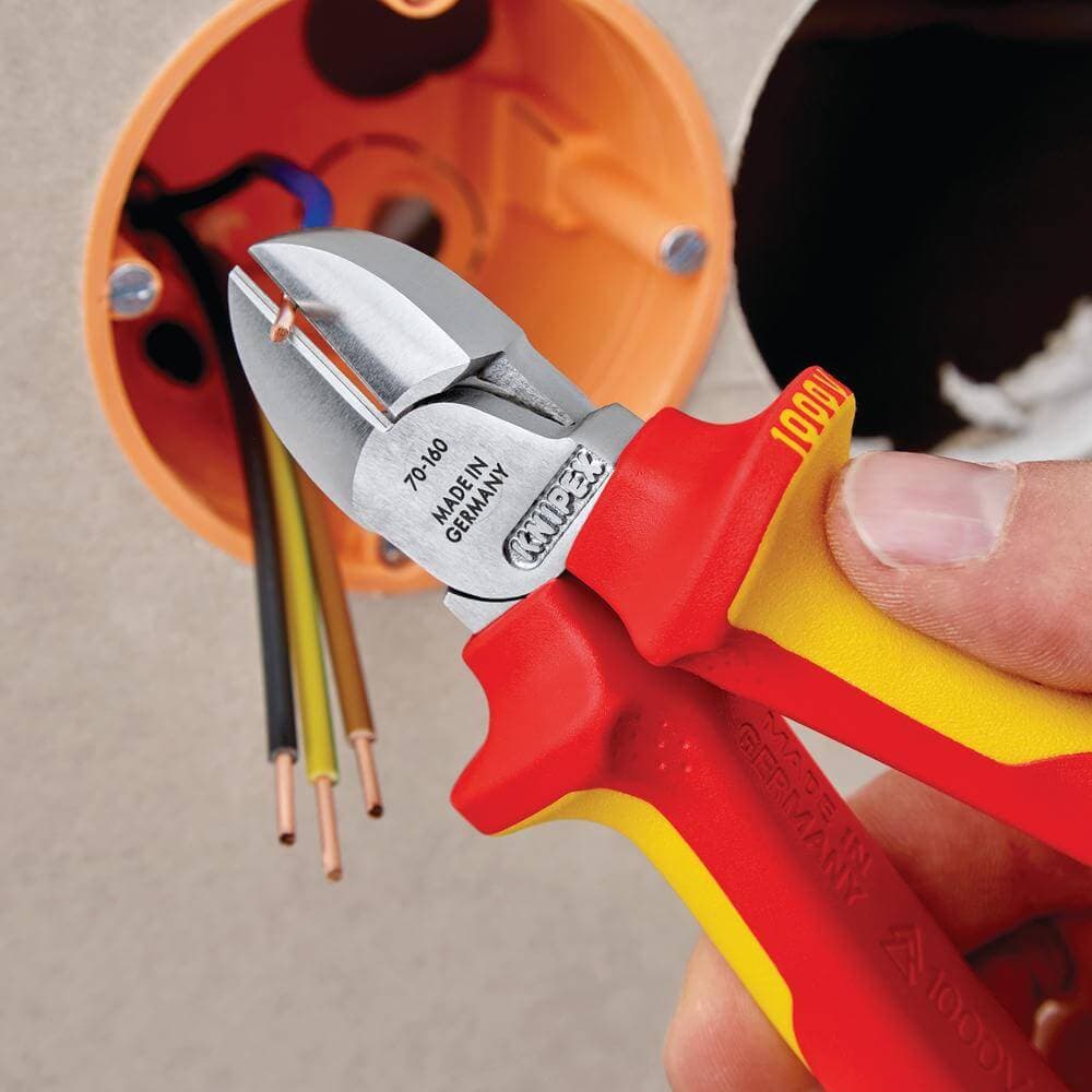 Knipex 70 06 160 T Vde Diagonal Cutter 160Mm each 1 25341