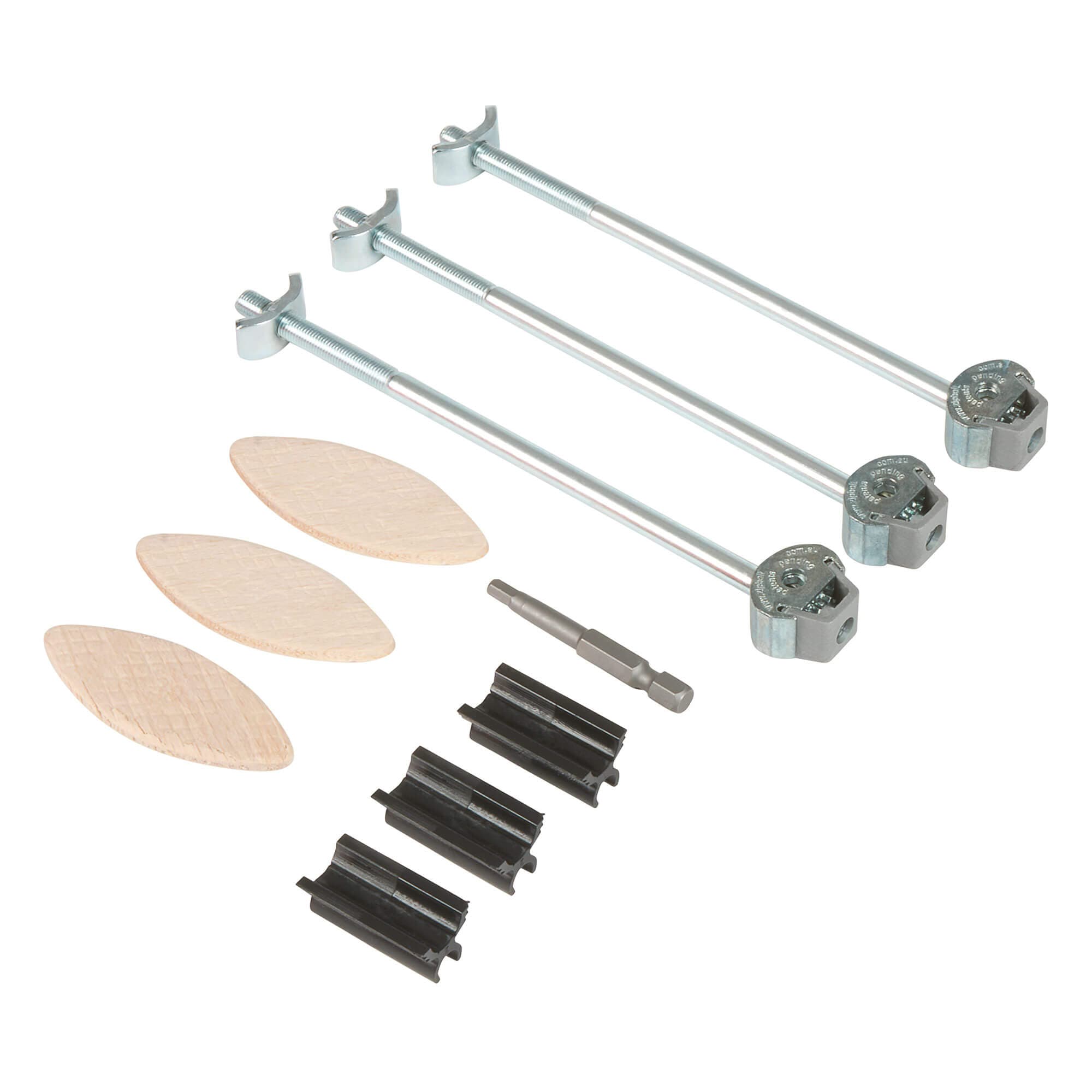 Trend Zipbolt Slimline Worktop Connector Kit (16-25Mm) Pk 1 ZIP/25/158/3
