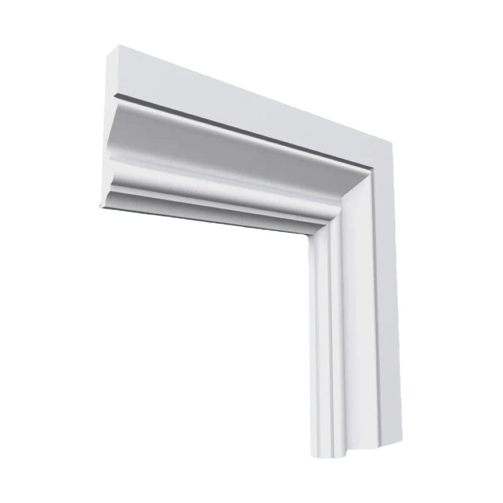 Royal A MDF Architrave White Primed 4200mm x 80mm x 18mm