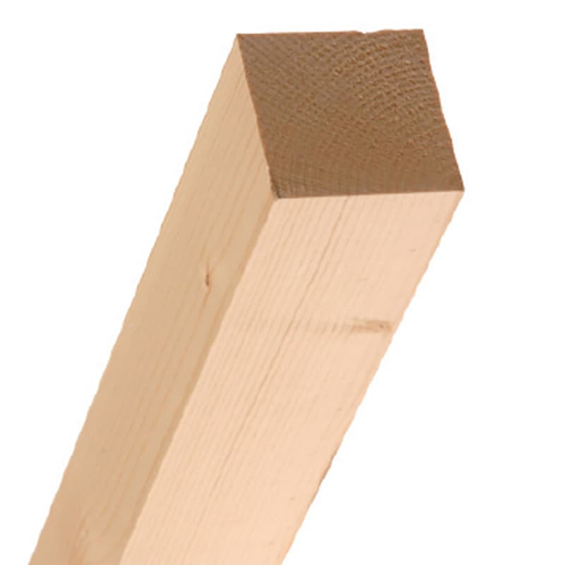 Metsa Brown Redwood Planed Square Edge 5Th Timber, 44x44mm