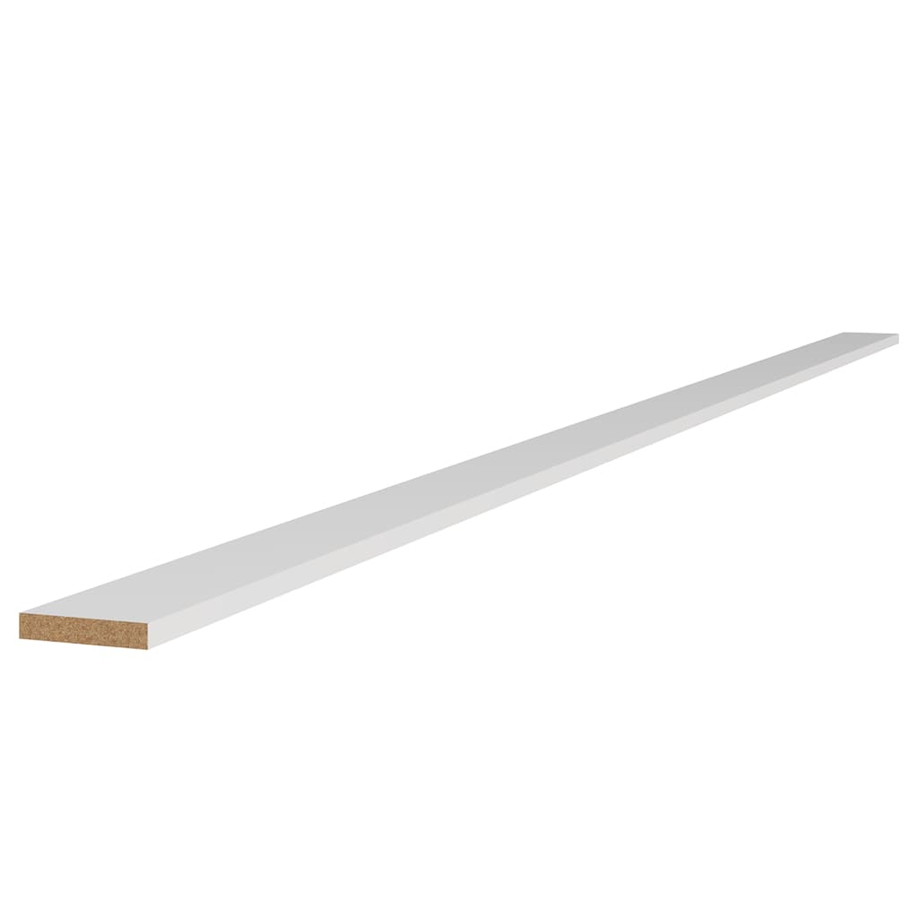 Flatpack Capping Rail Slab Supermatt White